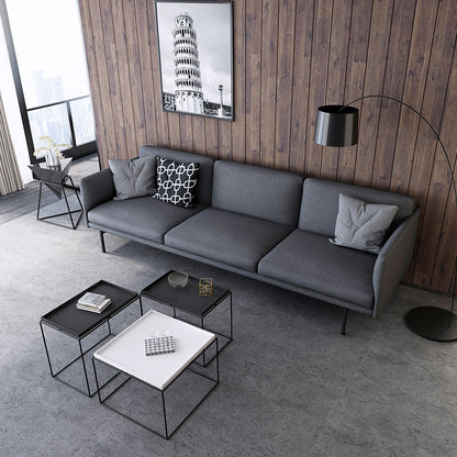 Mokdern modular standard 3-seat fabric sofa