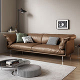 Mokdern 4-seat living room leather sofa