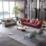 Mokdern 3-Seat Modular Leather sofa ,Arm style sofa