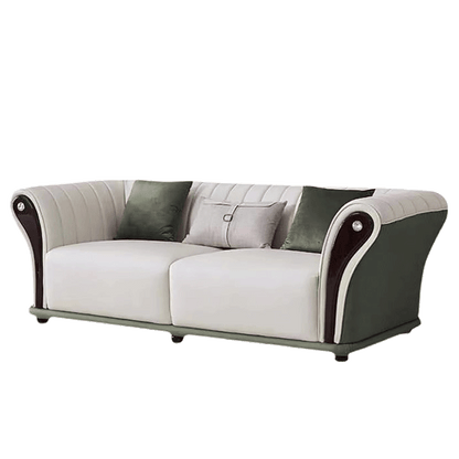 Mokdern 2-seat standard leather sofa,arms sofa