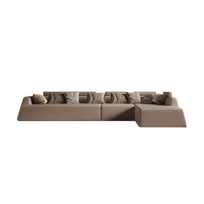 Mokdern L-Shaped velvet sofa,stitching velvet fabric sofa