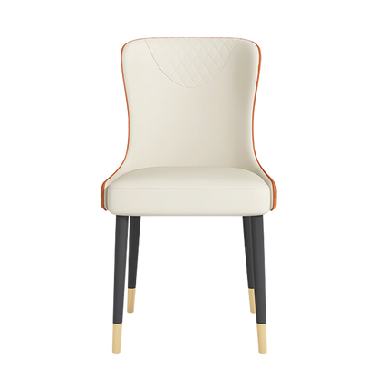Mokdern Leather Dining Chair,Accent Chair