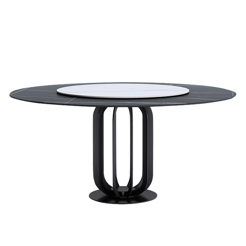 MOKDERN 59″ Marble Round Dining Table
