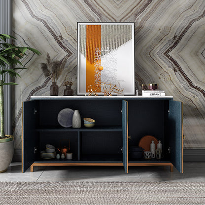 Mokdern 59'' Media Console,Living Room TV Stand