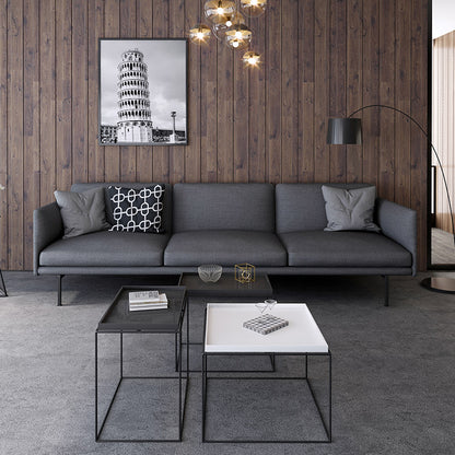 Mokdern modular standard 3-seat fabric sofa