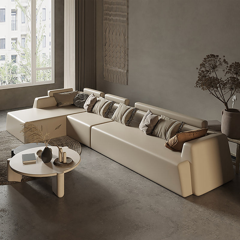 Mokdern L-Shaped velvet sofa,stitching velvet fabric sofa