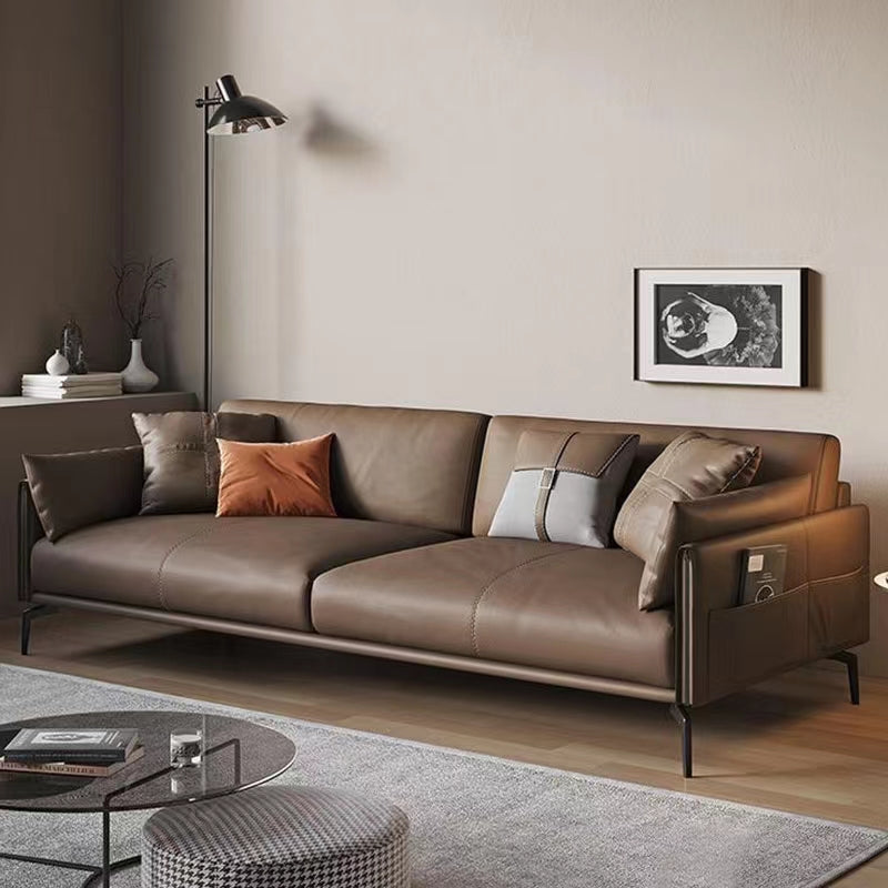 Mokdern standard 4-seat living room Leather sofa