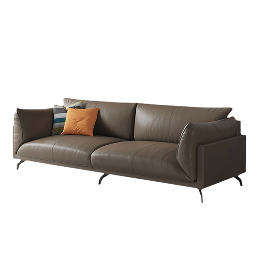 Mokdern standard 4-seat modern leather sofa