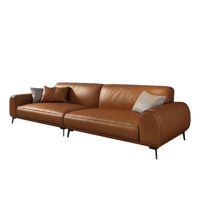 Mokdern 4-seat leather sofa,living room sofa