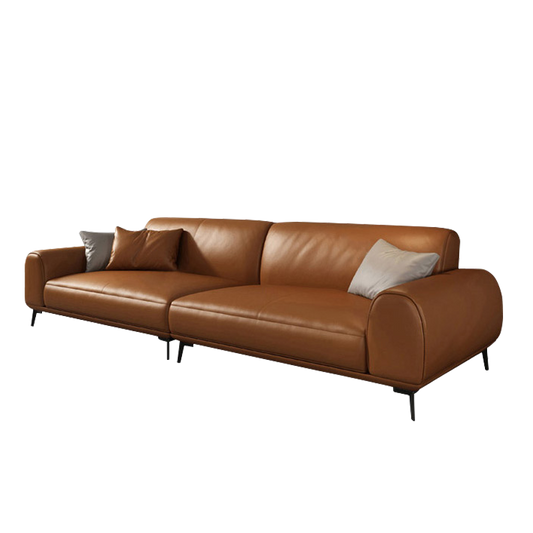Mokdern 4-seat leather sofa,living room sofa