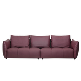 Mokdern 3-seat modular Leather sofa,living room sofa