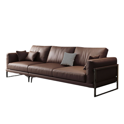Mokdern 3-seat standard leather sofa,arms sofa