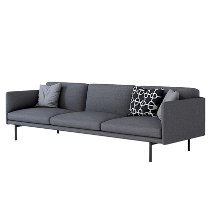 Mokdern modular standard 3-seat fabric sofa
