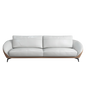 Mokdern Standard 2-Seat round arms Leather Sofa