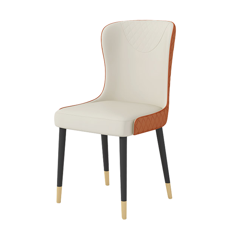 Mokdern Leather Dining Chair,Accent Chair