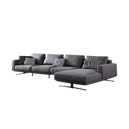 Mokdern L-Shaped 4-Seat living room fabric sofa