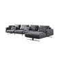 Mokdern L-Shaped 4-Seat living room fabric sofa