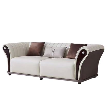 Mokdern 2-seat standard leather sofa,arms sofa