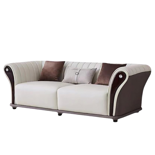 Mokdern 2-seat standard leather sofa,arms sofa