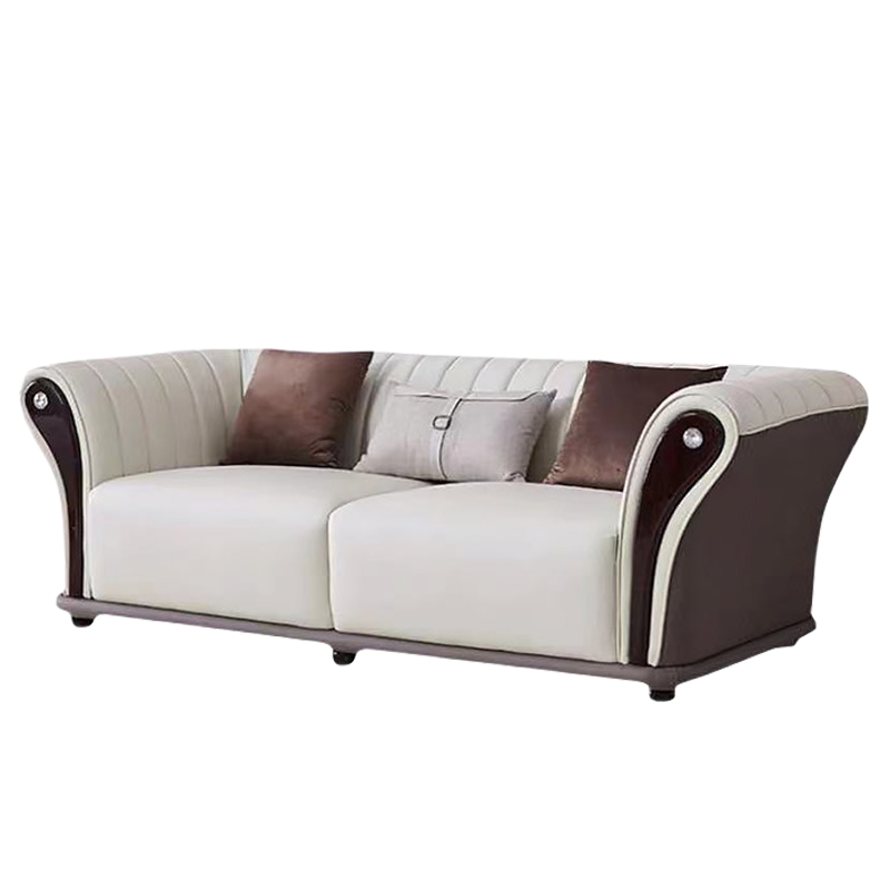 Mokdern 2-seat standard leather sofa,arms sofa