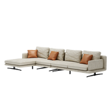 Mokdern modular standard 4-seat living room leather sofa