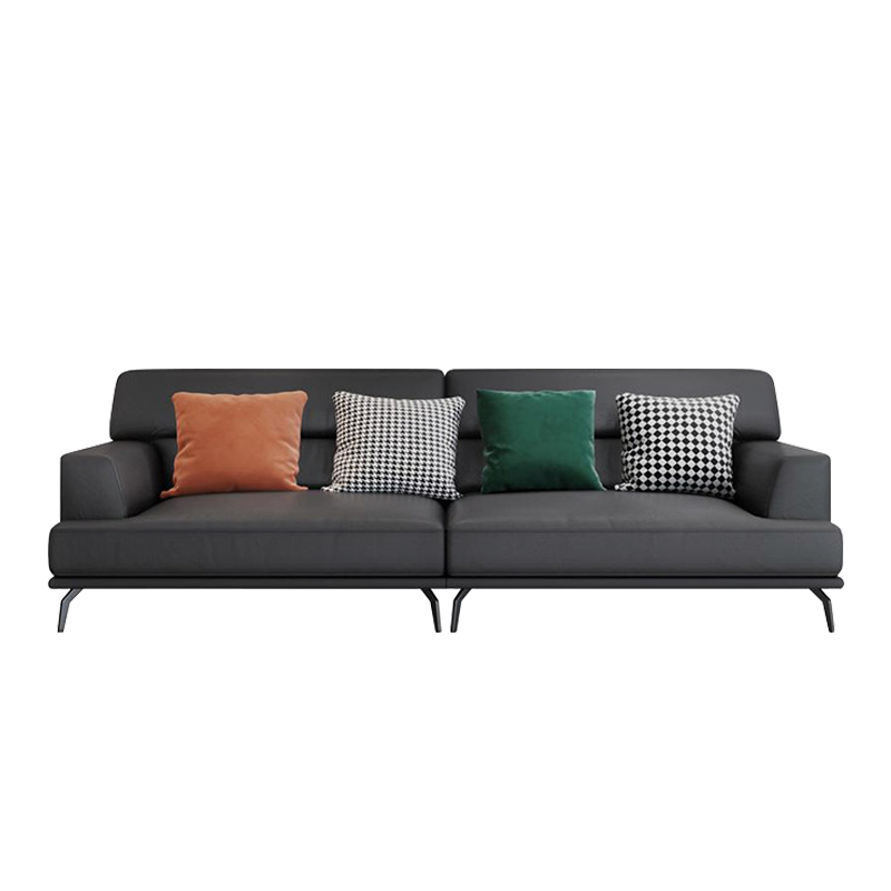 Mokdern 4-seat standard leather sofa,modern sofa