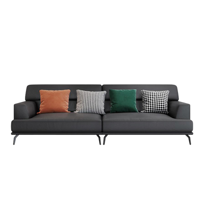 Mokdern 4-seat standard leather sofa,modern sofa