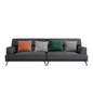 Mokdern 4-seat standard leather sofa,modern sofa