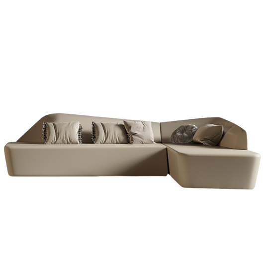 Mokdern L-Shaped 4-seat Fabric sofa