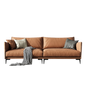 Mokdern 3-Seat living room leather sofa,sofa set
