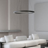 Mokdern aluminum LED pendant light, suitable for bedroom, living room