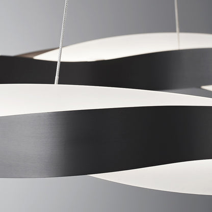 MOKDERN champagne wave LED Suspension Lamp