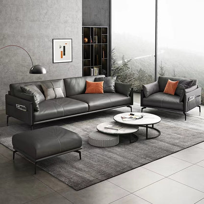 Mokdern standard 4-seat living room Leather sofa
