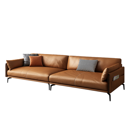 Mokdern standard 4-seat living room Leather sofa