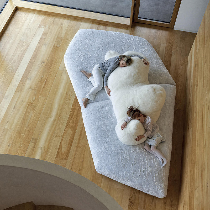 Mokdern Polar Bear Multi-seat Rhombus Sofa Bed