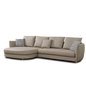 Mokdern 4-seat L-Shaped leather sofa